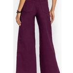 Johnny Was Mademoiselle Purple Wide Leg Jeans, Size 33 Photo 3