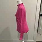 J.Crew NWT Vintage Rib Ruffle Neck Top Sz L Photo 2