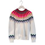 Marine layer wool alpaca cotton blend L&F Fairisle Sweater EUC Photo 4