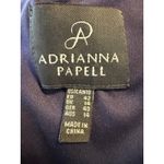 Adrianna Papell Navy Lace Sheath Dress classic elegant lparty festive boho 10 Photo 4