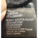 Nasty Gal  Women’s Black Leggings With Pleather Accents, Size Large Photo 6