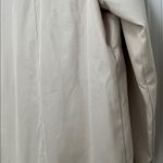 Eddie Bauer Vintage Women's Cream Trench Coat Jacket - Size Large Photo 11