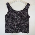 Alex Evenings Black Tank Top Scoop Neckline Women’s XL Photo 3