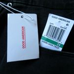 Good American NWT Good Legs Crop in Washed Black 058 Stretch Jeans 24 $149 Photo 2