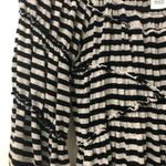 Max Studio  Gray & Black‎ Stripe Top Size XS Photo 4