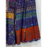 ETRO Milano Patch Quilt Skirt Blue Size 6 Photo 7