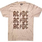 ACDC graphic tee Tan Size L Photo 0