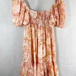 Derek Lam 10 Crosby Ada Balloon Sleeve Floral Mini Dress Size 4 Photo 1
