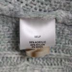 Marea Classic Cable Knit Cardigan in Green Wool Blend Size S Photo 4