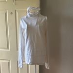 Athleta  White High Neck women’s running Hoodie Photo 1