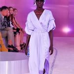 Kate Spade  | Lavender Satin Midi Dress | XXS Photo 3