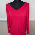 John Paul Richard Hot Pink Blouse Size Medium Photo 0