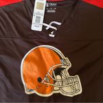 NFL NWT  Cleveland Browns Women’s Jersey Top Photo 4