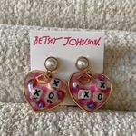 Betsey Johnson  XOX fun earrings Photo 0