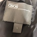 ASOS Faux Fur Zippered Vest Brown Gray Large Photo 7