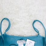 l*space L* Naomi Turquoise‎ Blue Strappy Sleeveless Cutout Midi Dress Beach Boho XL Photo 7