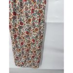 Patrons of Peace Dress Jr Medium Colorful Floral Bohemian Fairy Peasant Midi Photo 6