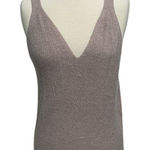 Joie ‎ Soft Knit Sweater Tank Top Sleeveless V Neck Top Purple XL Extra Large Photo 0