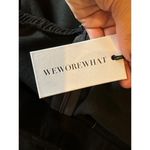 We Wore What Shirt Women 18 Black Wool Blend Strapless A Line Top NWT Gothic Photo 8