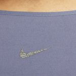 Nike NWT Women's Yoga Dri-fit Luxe Cropped Tank Top (plus Size) In Blue Photo 3