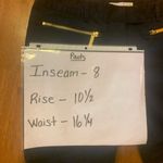 Michael Kors  Shorts 6 Black Gold Zipper front pockets Summer vacation resort Photo 6