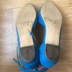 Miss Sixty  blue nubuck leather pointy/flat shoes Photo 2