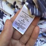 Time And Tru 🦋  White Purple Blue Pleated Midi Skirt Medium Photo 2