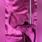 Lulus NWT Lulu’s strapless shiny satin maroon bustier, thong with snap closure; XS Photo 3