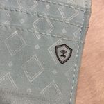 Vera Bradley Trifold Wallet ‘Floating Blossoms’ Teal & Pink Quilted Nylon EUC Photo 4