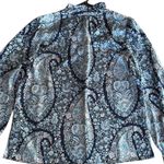 J.Crew Like New Ruffle Neck Floral Paisley Top Size Small Photo 6