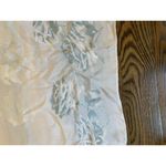 Liz Claiborne Scarf Silk Soft Green Floral Rose Design 17x 56" Vintage EUC Photo 7