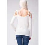 Honey Punch NWT Off Shoulder Ribbon Tie Top Photo 3