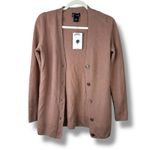 C by Bloomingdales NWT Sesame Grandmother Cashmere V Photo 2