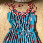 MISA Los Angeles Floral Maxi Dress with Ruffle Details Photo 1