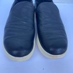 Eileen Fisher Women's Black Leather Slip On Sneakers Size 7 Photo 2