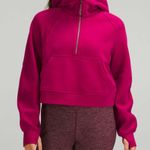 Lululemon Scuba Oversized Half-Zip Hoodie Pomegranate M/L Photo 0