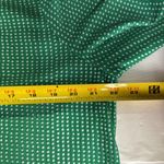 Adrianna Papell  Green Polka Dot Blouse M lightweight professional office casual Photo 6