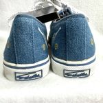 Sebastino Sneakers Women's 8.5 Blue Embroidered Tennis Shoes Rackets Comfort Photo 4