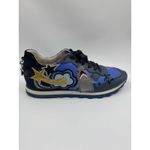 Coach  "Sharky" Shark Fashion Sneaker Runner Shoes Size 6.5 Blue/Grey Rare Womens Photo 10