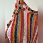 ZARA Colorful Striped Terry Cloth Cut Out Jumpsuit Size Large Photo 7