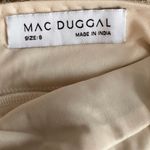 Mac Duggal  5687 SEQUINED ONE SHOULDER DRAPED LACE UP GOWN dress  Silver 8 Photo 12