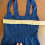 Show Me Your Mumu  Claire Midi Dress in Rich‎ Navy Crisp Blue size xs Photo 3