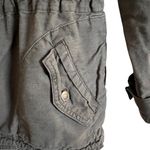 Anthropologie Hei Hei Camouflaged Lace Anorak Jacket Coat size L Photo 3