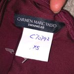 Carmen Marc Valvo Highneck Bikini Top Photo 2