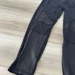 Isabel Maternity‎ Black Faux Leather Moto Leggings Size Medium Photo 2