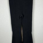 Free People FP Movement Go To Crop Flare Legging Ribbed Knit Black Size M/L Photo 3
