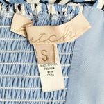 Anthropologie Hutch Blue Motif Ditsy Floral Print Wide Leg Jumpsuit Size Small Photo 9