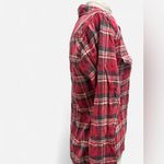 Jachs Girlfriend Jach’s Girlfriend Red Flannel Plaid Button-Up Shirt Photo 1