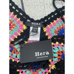 Hera Collection Crochet Granny Square Fringe Top NWT! Photo 11
