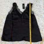 Lulus Women’s Forever Flirty Lace Cami Top in black size Small Photo 5